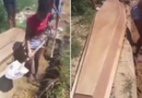 Família cava a sepultura da própria mãe em cemitério de Magé