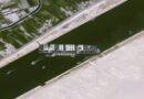 Dona de navio que ‘entalou’ no Canal de Suez pede desculpas por engarrafamento marítimo