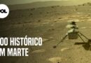 Helicóptero da Nasa em Marte faz voo histórico; veja como foi